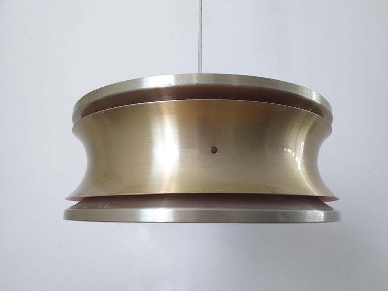 Mid Century Pendant In Style Of Jo Hammerborg, Denmark, 1970s photo 297.0