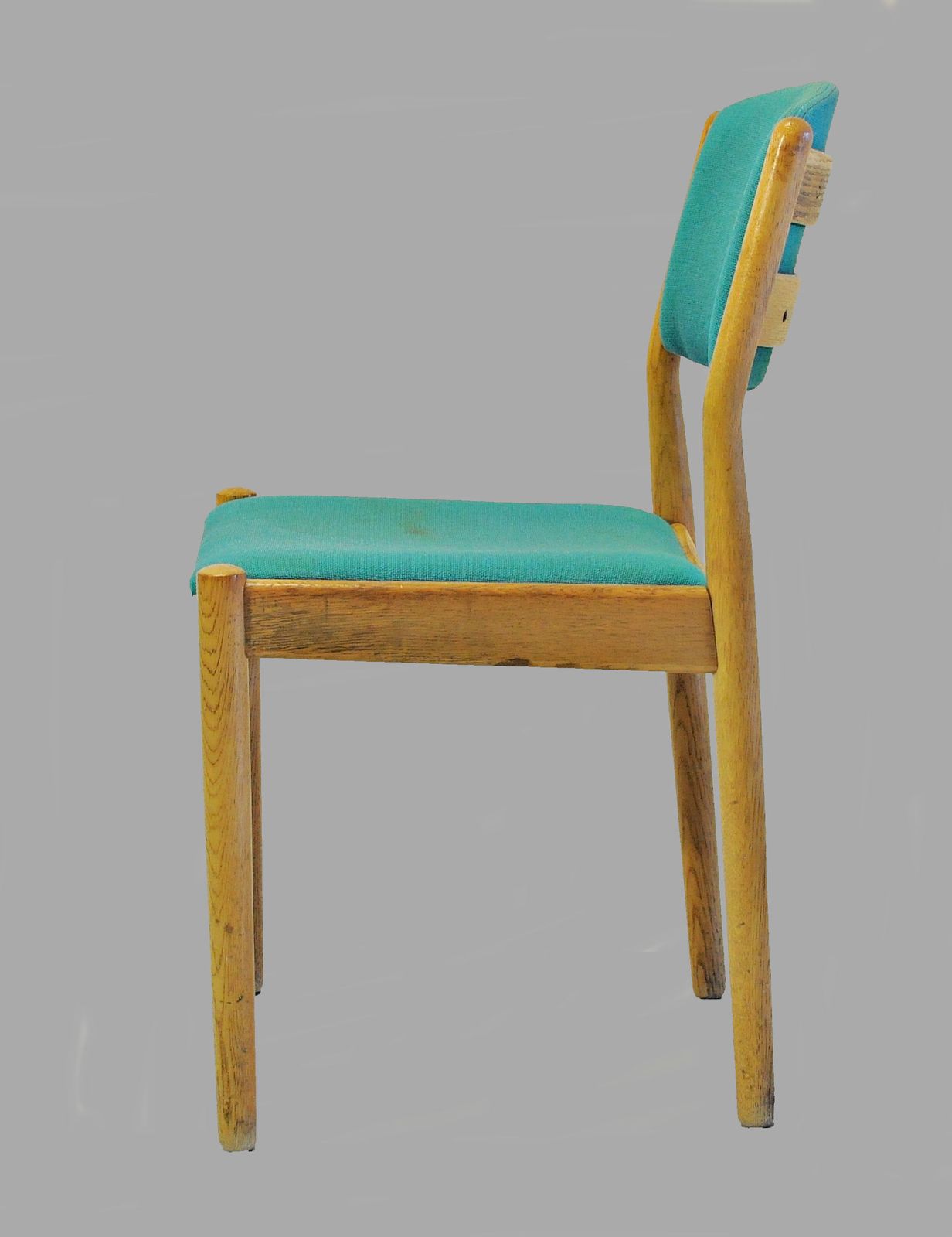 Set Of Eight Poul Volther Refinished Dining Chairs In Oak, Inc. Reupholstery photo Furniture