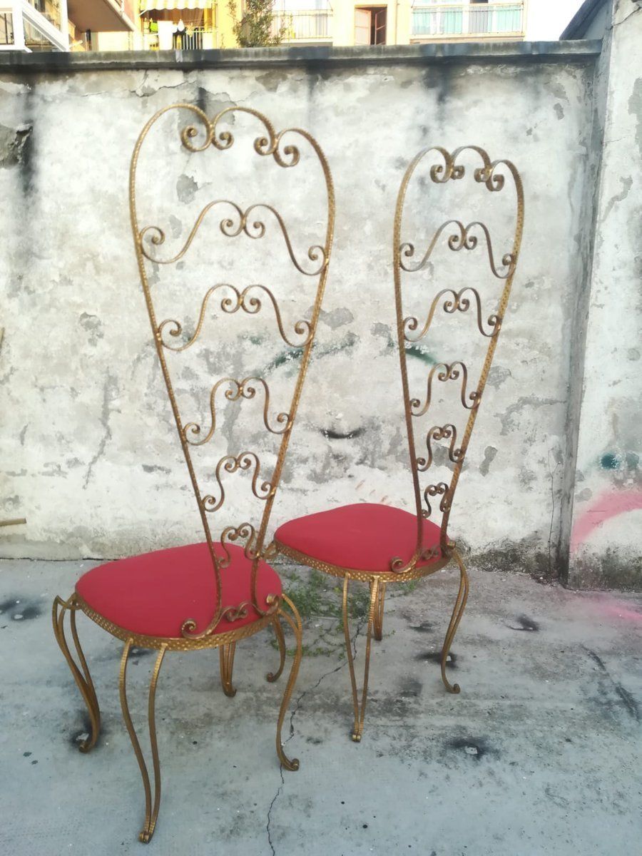 Highback Chairs, 1950s, Set Of 2 photo 762.0