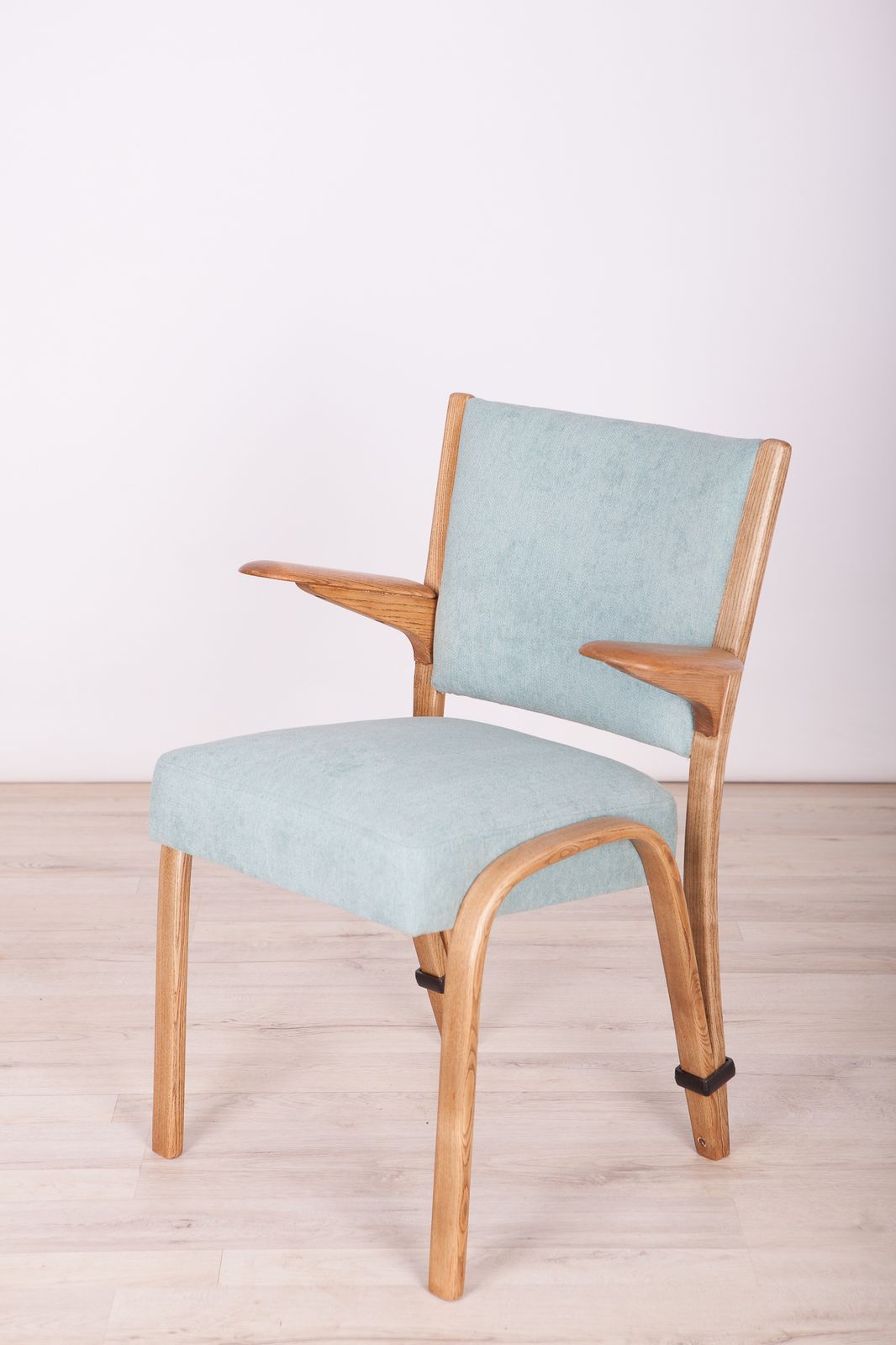 photo vinterior French Oak Dining Chairs By Hugues Steiner For Steiner, 1960s, Set Of 6
