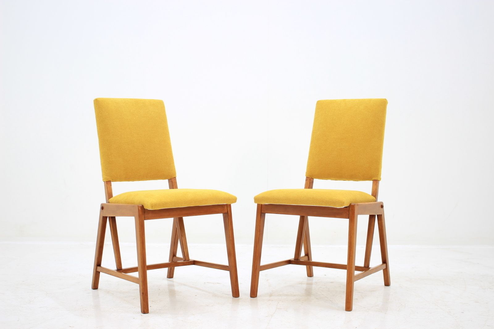 Pair Of German Small Design Chairs, 1970´S. photo 473.0
