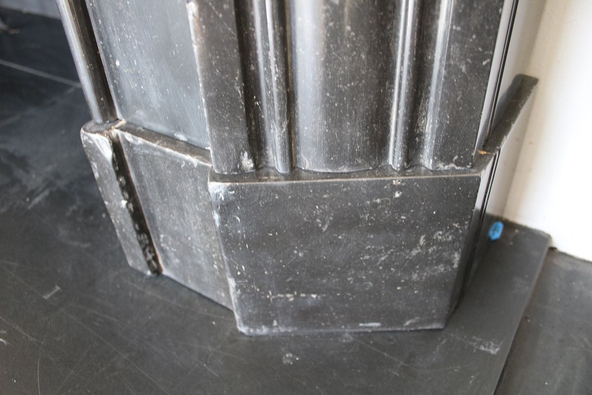 11500.0 Large Antique Early 19th Century Georgian Black Marble Fireplace Surround photo