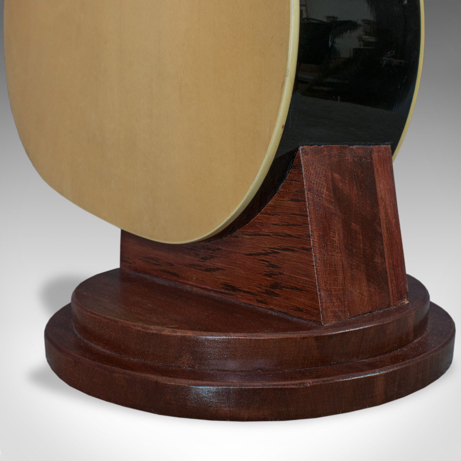 695.0 Vintage, Acoustic Guitar Lamp, English, Bespoke, Handcrafted, Jim Deacon, Glass photo