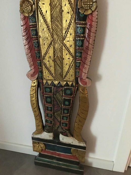 Wooden Statue photo for sale