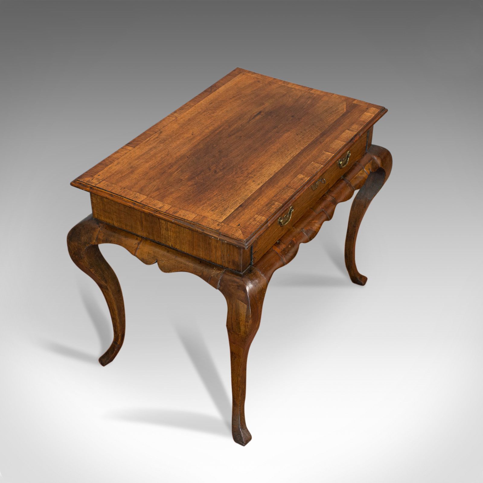 Antique Centre Table, Flemish, Mahogany, Oak, Occasional, Dutch, 18th Century photo vintage