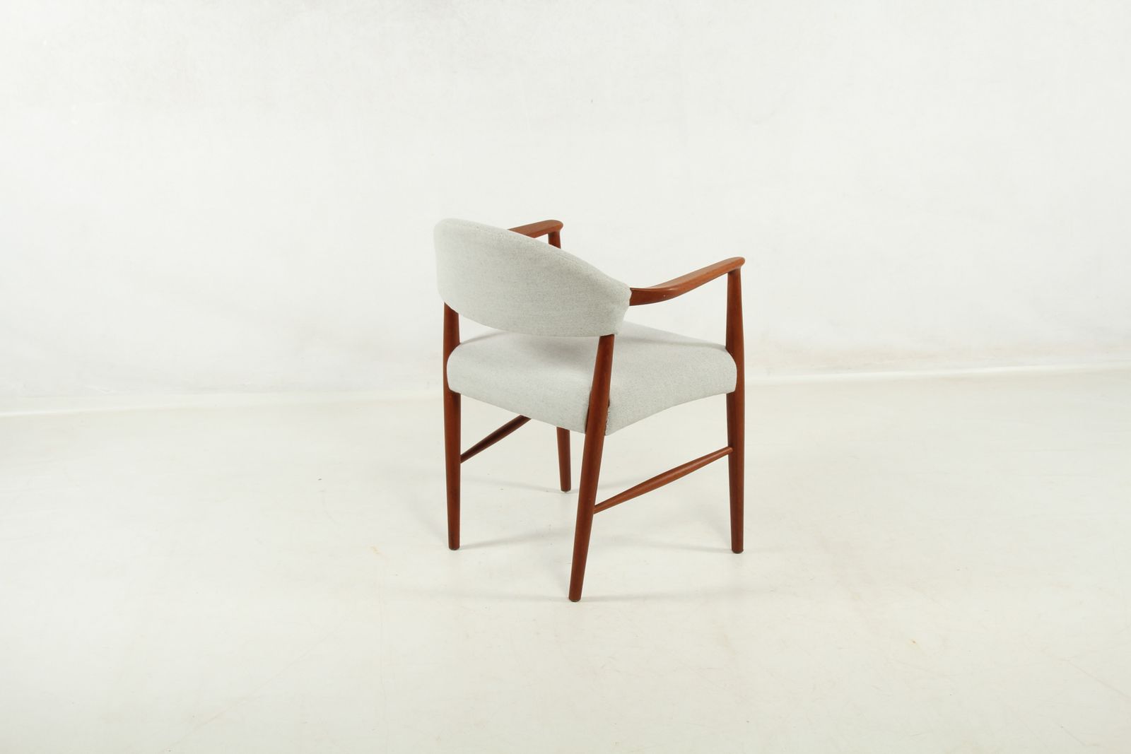 One Of Two Chairs By Kurt Olsen For Slagelse. New Upholstery photo vinterior