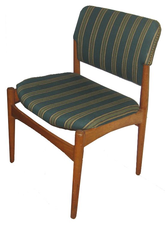 Bender Madsen Og Larsen: 5 Dining Chairs In Oak