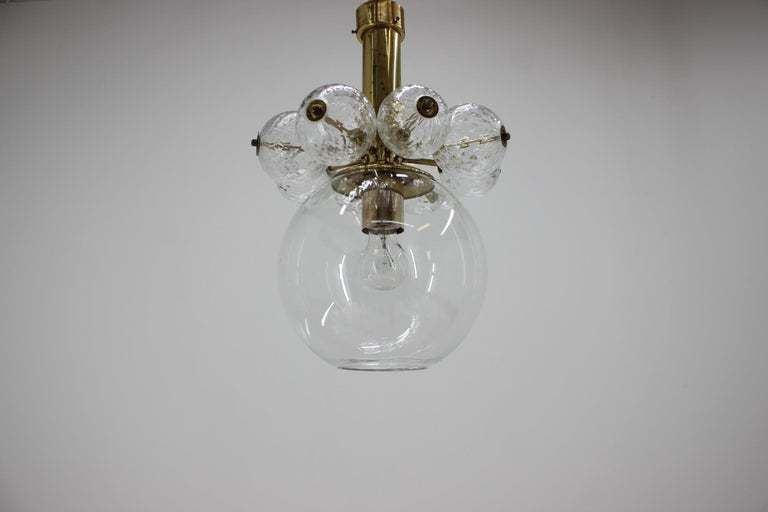 Set Of Four Mid Century Chandeliers Kamenicky Senov, 1970s. photo buy