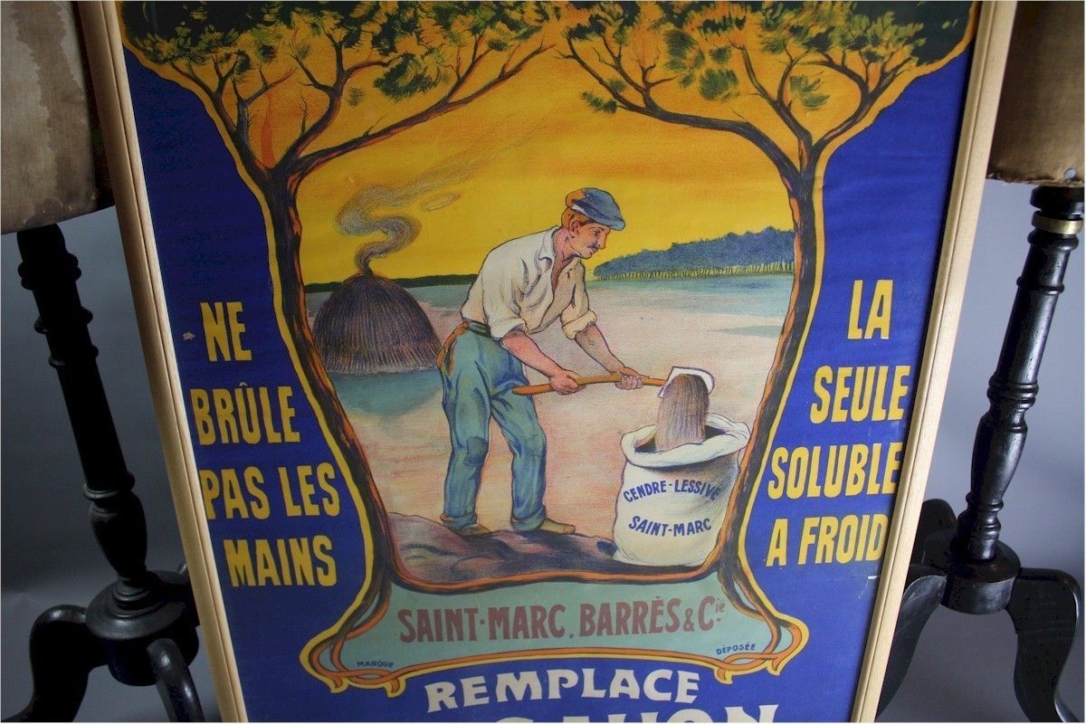 Advertising Poster Cendres De Lessive St Marc. photo Art