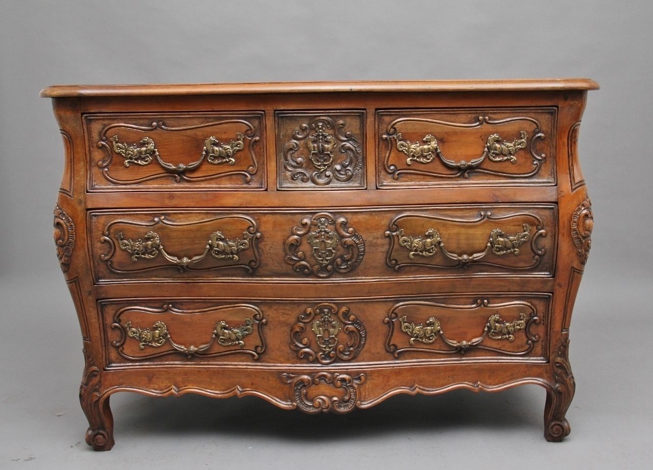 Early 20th Century Fruitwood Commode
