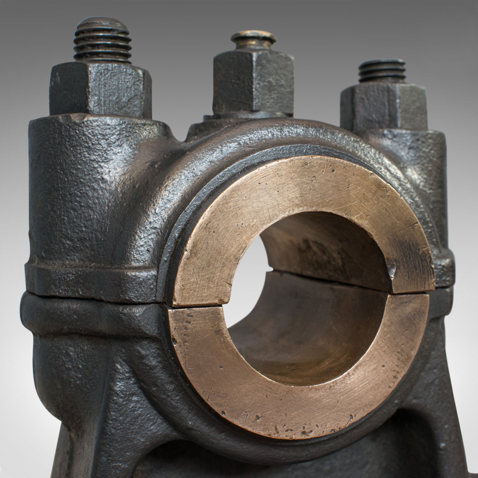 Antique Bearing, Graphite, English, Cast Iron, Ornament, Paperweight, Victorian photo buy