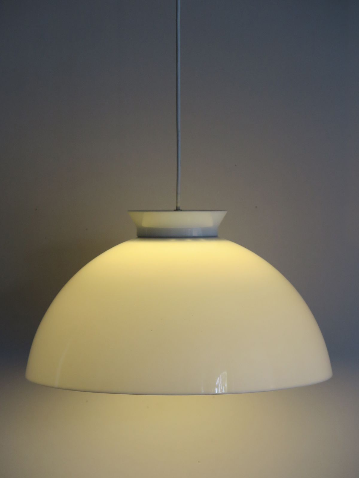 Italian Pendant Lamp Design Achille & Pier Giacomo Castiglioni For Kartell, 1950s photo for sale