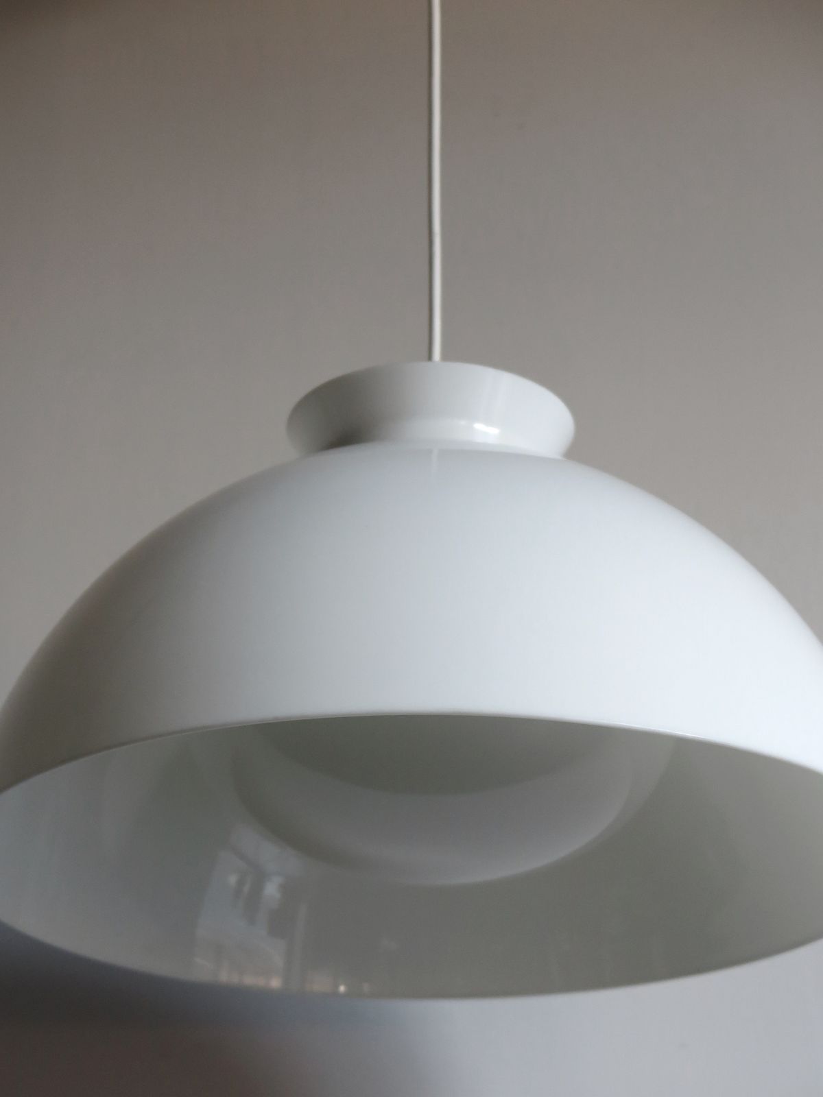 Italian Pendant Lamp Design Achille & Pier Giacomo Castiglioni For Kartell, 1950s photo vinterior