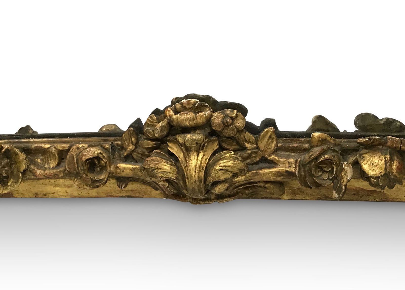 Large French Louis XV Mirror With Carved Wood And Gilded Frame photo vinterior