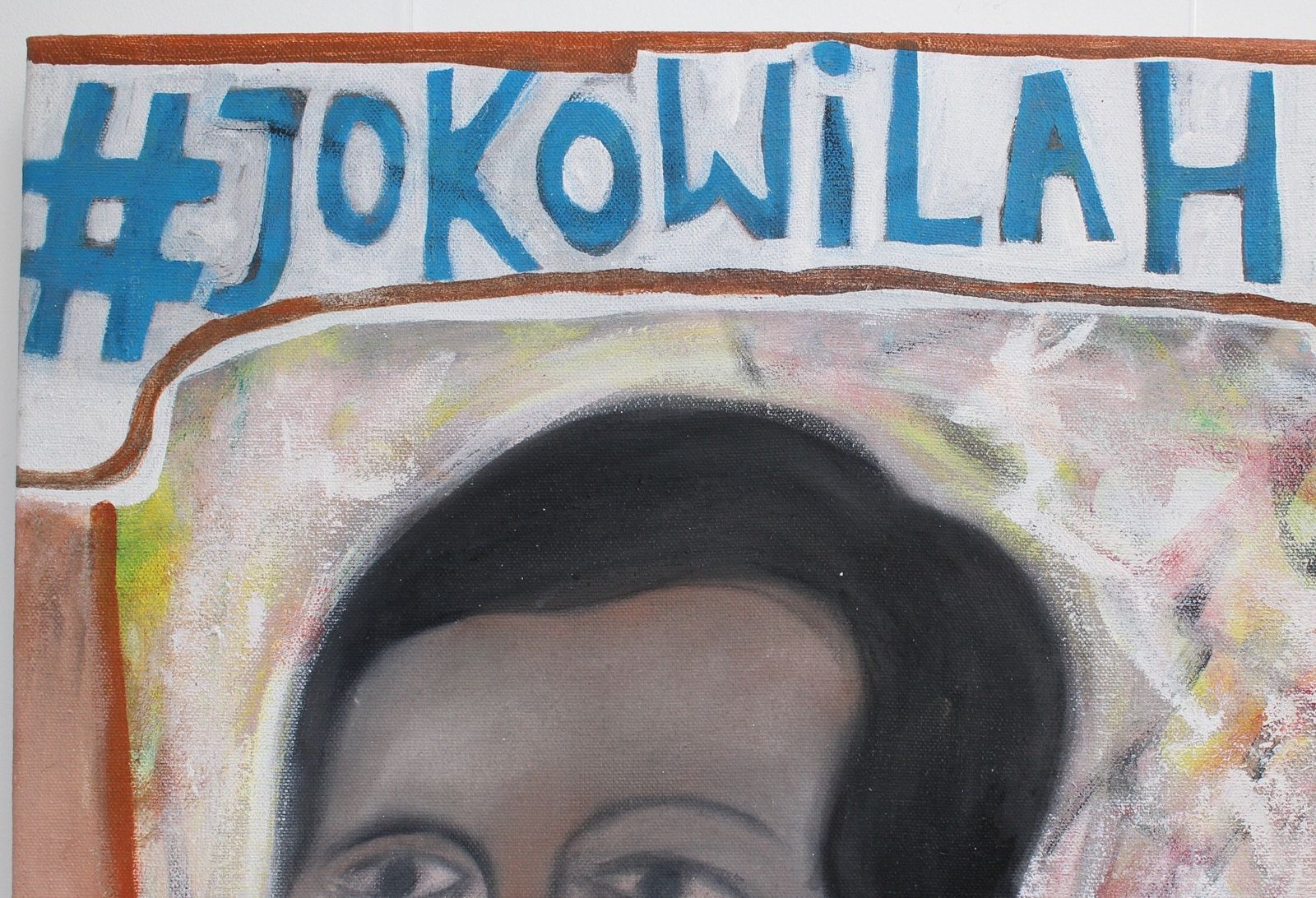Portrait Of Indonesian President Joko Widodo, By Pandi (2018) photo vinterior