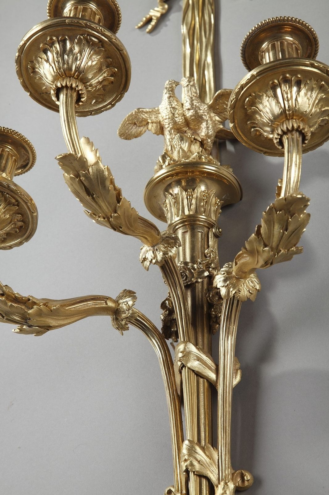 photo for sale Grandes appliques murales de style Louis XVI