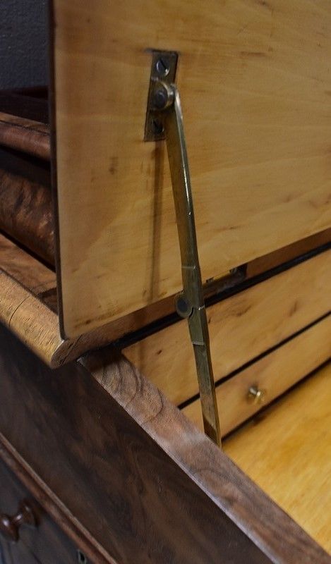 photo buy Small Davenport Walnut Desk, England, Victorian Period   19th Century