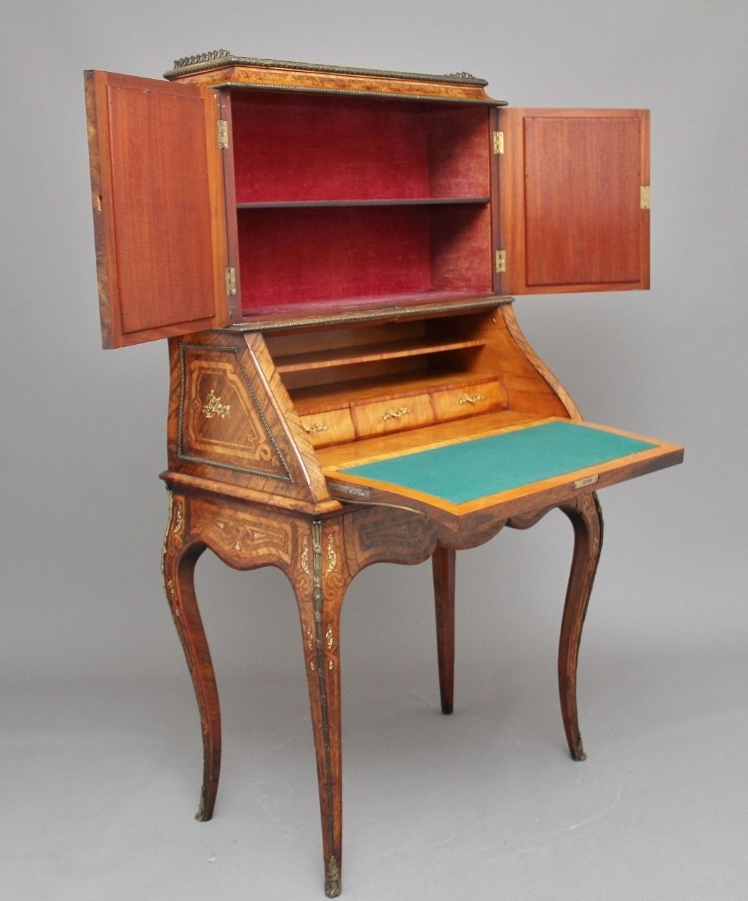 19th Century Walnut And Kingwood Bureau De Dame photo furniture