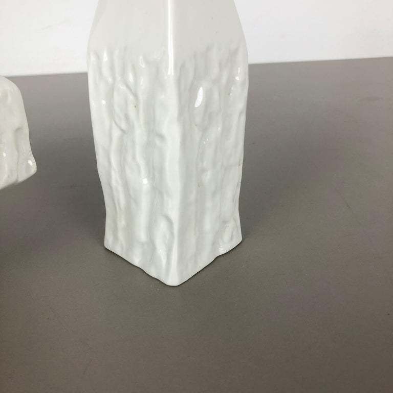photo vintage Set Of 2 Modernist 1960s Vase Sculptures Peter Müller For Sgrafo Modern, Germany