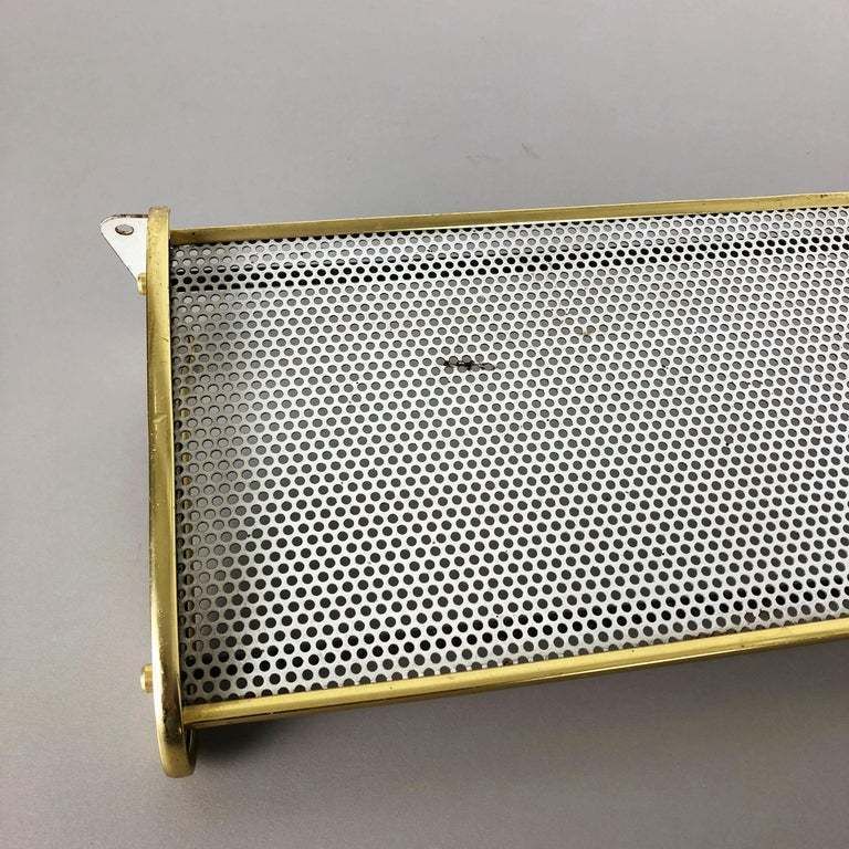 photo for sale 1960s French Matégot Style Brass Wall Board "Rigituelle", Mid Century Modern