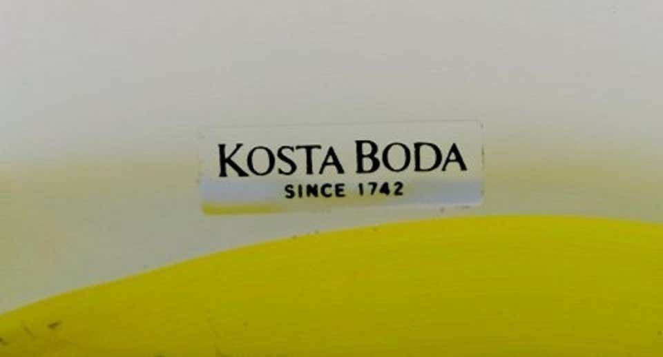 Ulrica Hydman Vallien For Kosta Boda, Unique Vase In Mouth Blown Art Glass photo 537.0