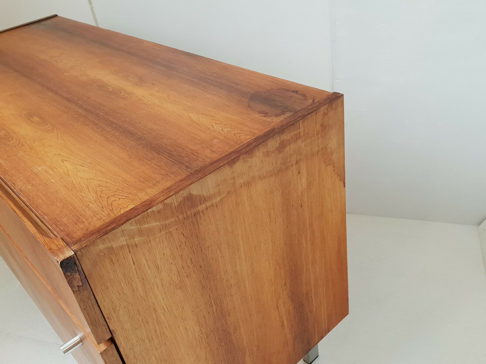 photo for sale Prachtige Vintage Ladekast Uit 1960, Toegeschreven Aan André Monpoix – Tv Furniture, Jaren 1960