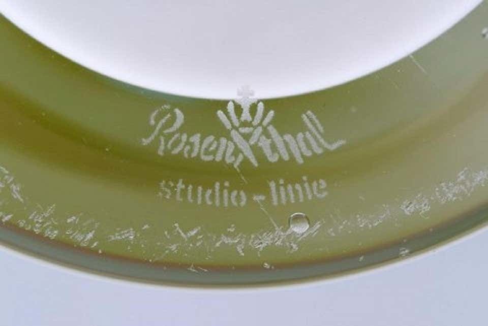 Vase en verre artistique Bjørn Wiinblad pour Rosenthal Studio Line, années 1980 photo 384.0