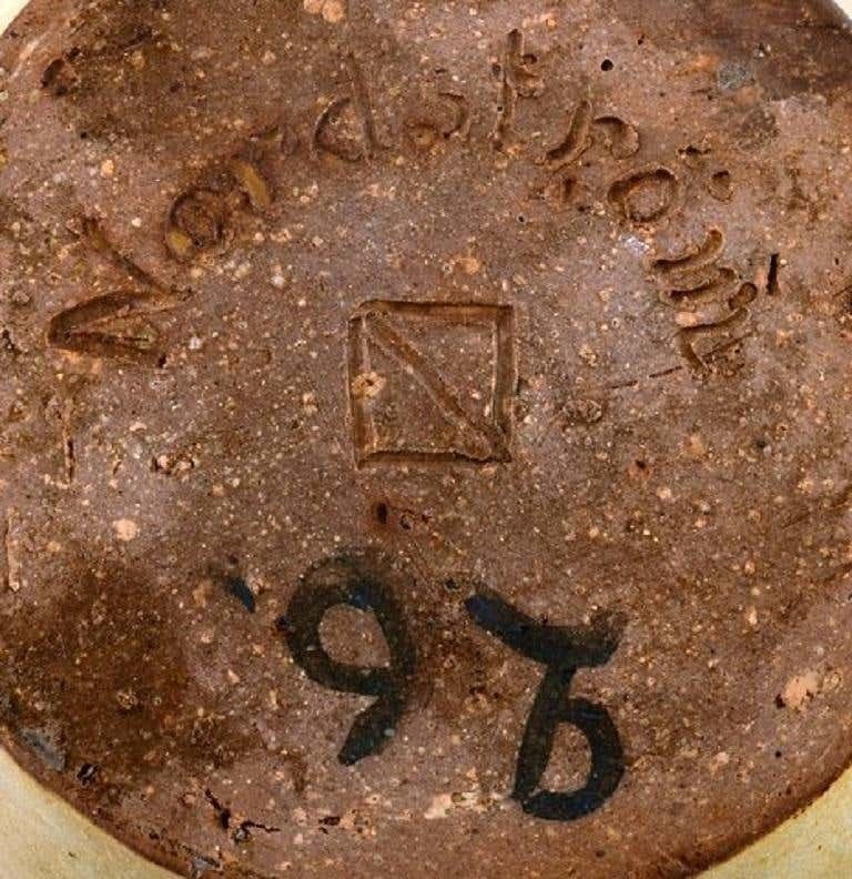Early Unique Patrick Nordstrom, Own Workshop, Pottery Vase, 1910s photo vinterior