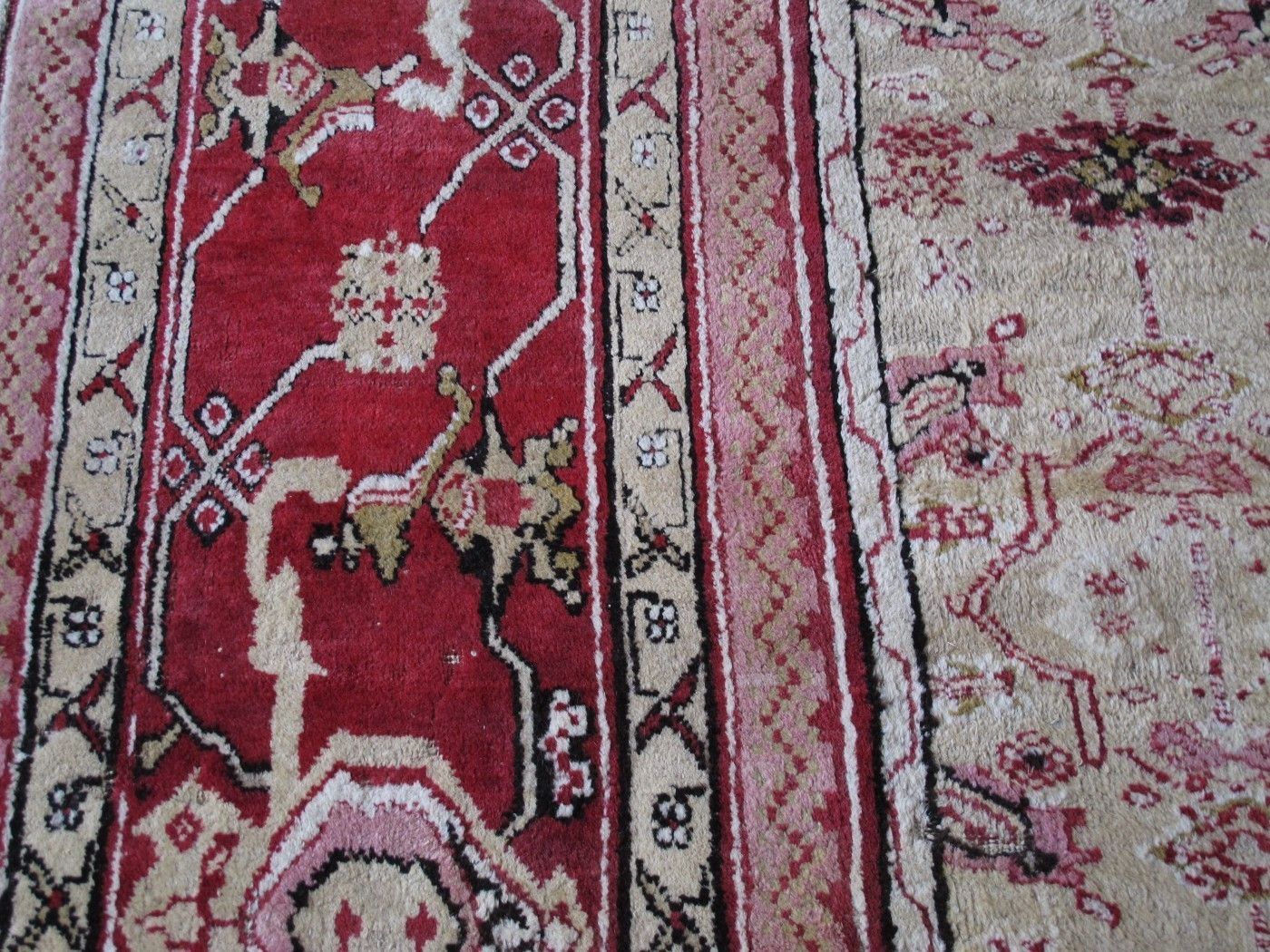 Highly Decorative  Antique Amritsar Carpet, Circa 1880, 6.62m X 4.60m photo Textiles