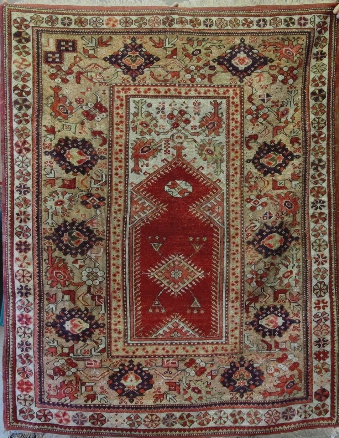 Antiek Turks Melas tapijt