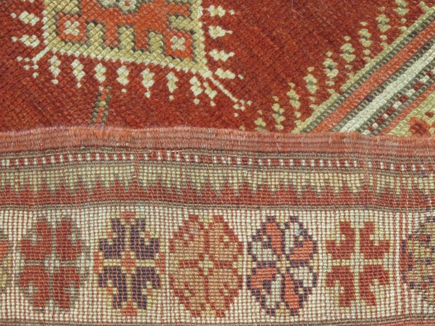 Antiek Turks Melas tapijt photo Textiel