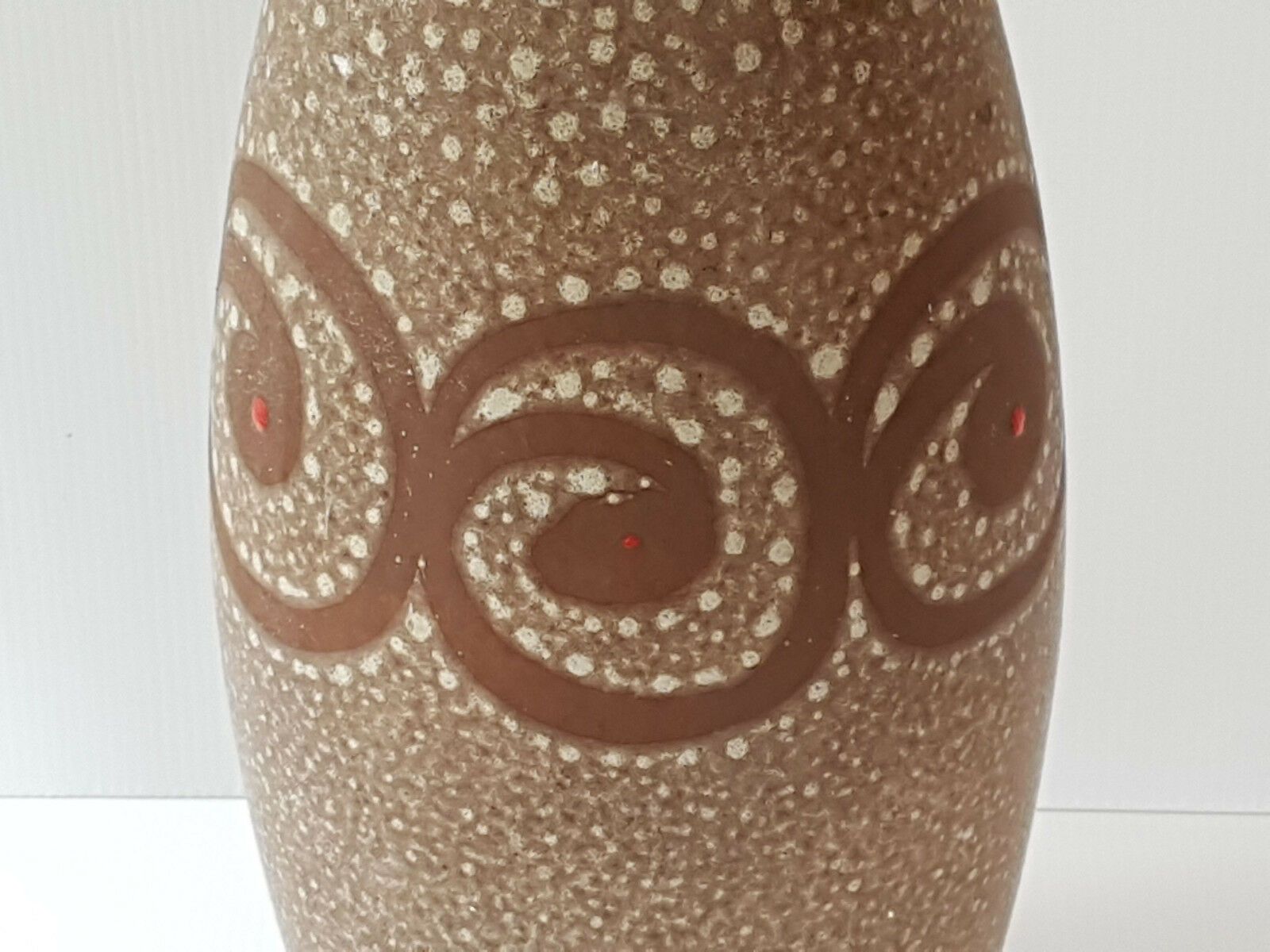 Ceramic Vase West Germany 248 38 1960 Vintage 60s 60s Years 60 photo for sale