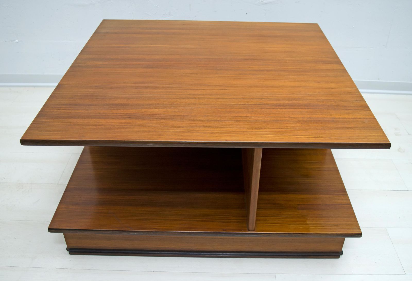 F Lli Saporiti Mid Century Modern Italian Rosewood Coffee Table, 1960s photo Furniture