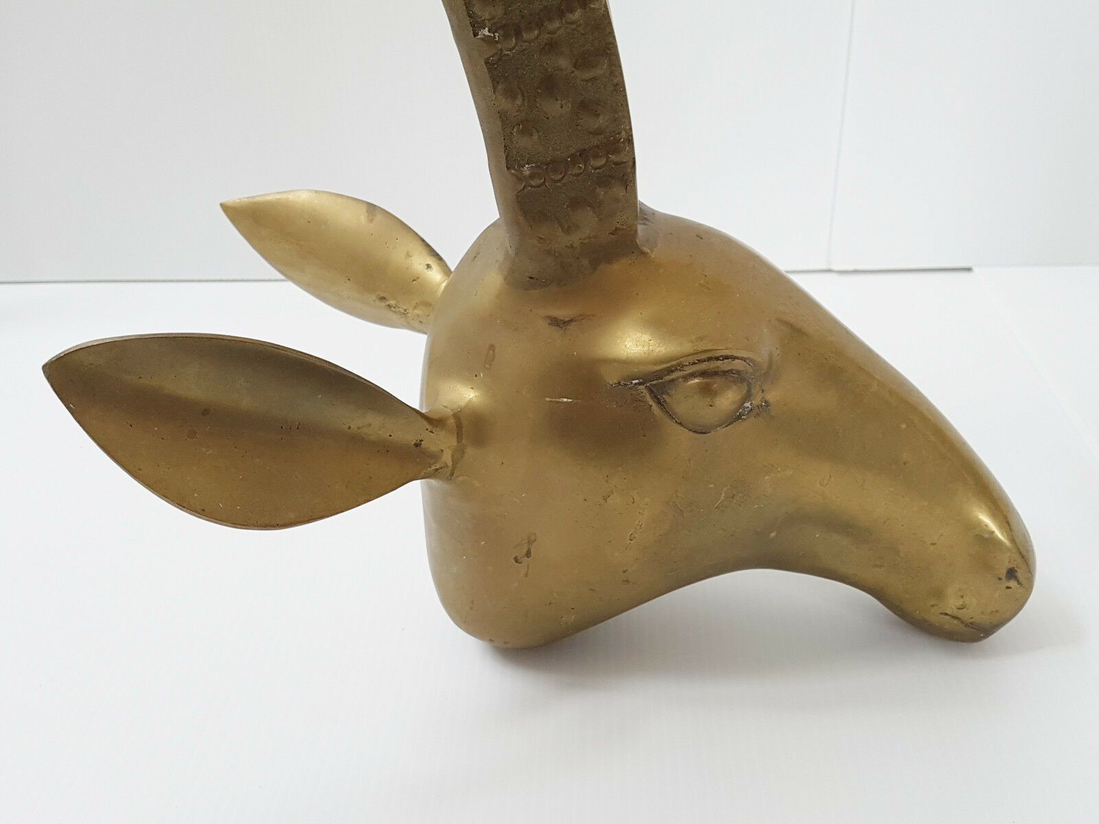 Belex Antilope Salontafel Ibex Gold Messing 1970 Vintage Jaren 70 Alain Chervet photo vinterior