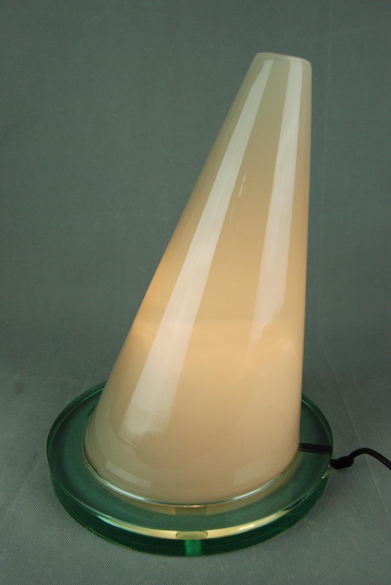 Modern Italian Glass Oz Table Lamp By Daniela Puppa & Franco Raggi For Fontana Arte, 1980s photo 1595.0