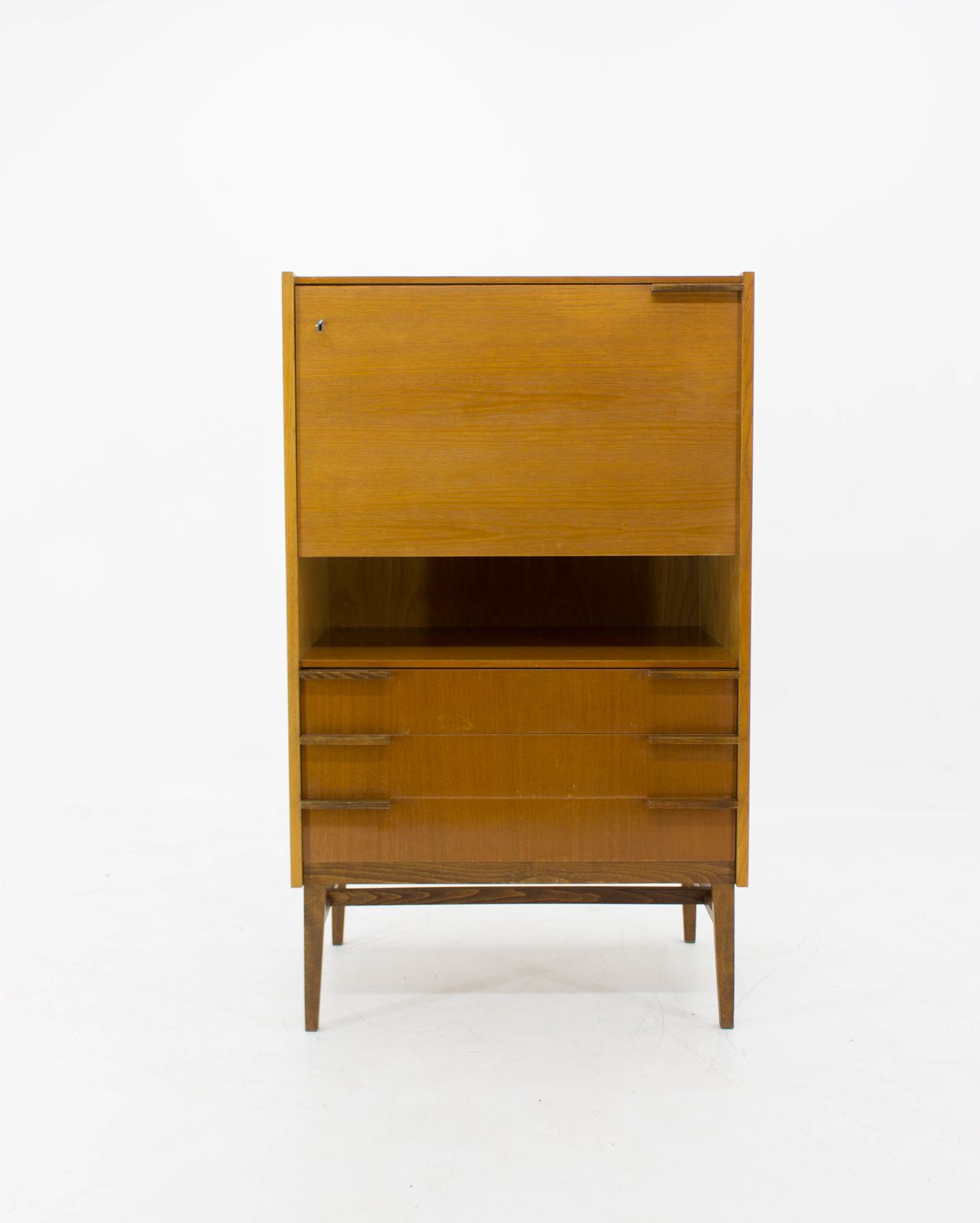 Mid Century Modern Secretaire By František Mezulánik For Up Závody, 1960s photo furniture