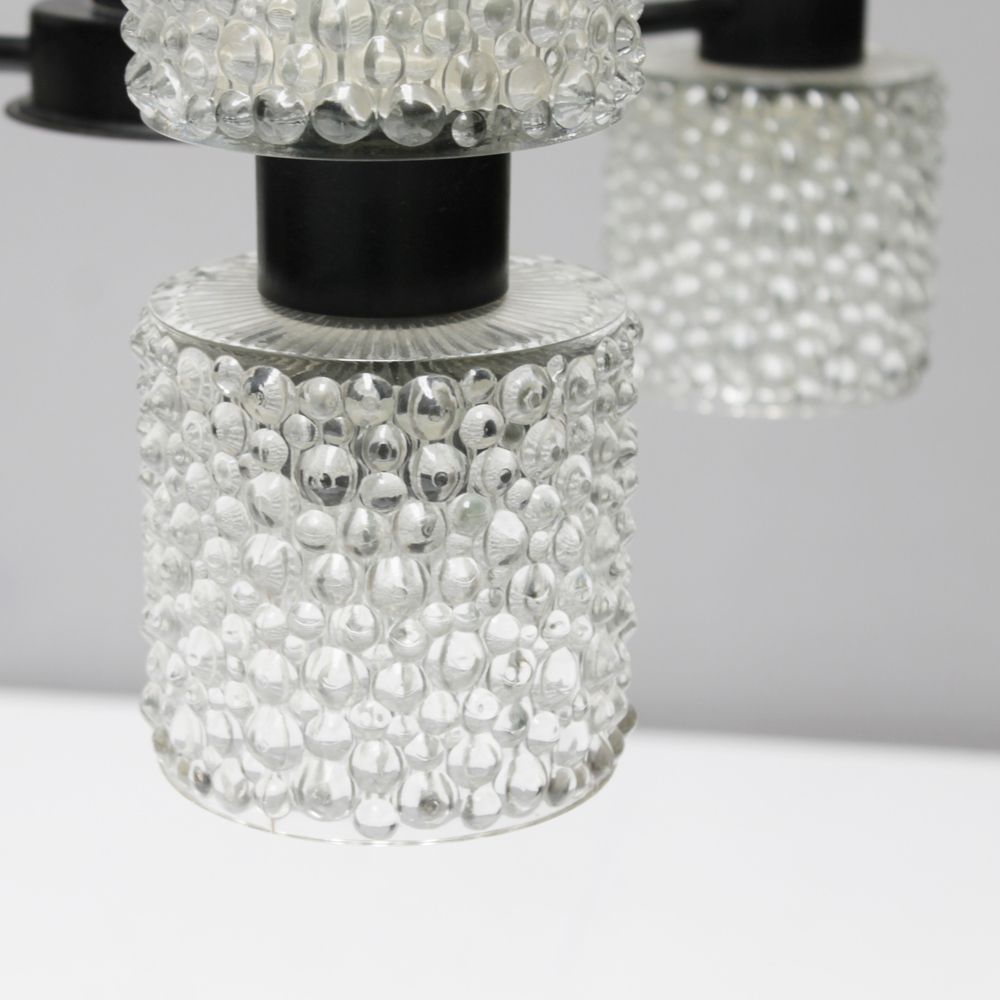 Six Lights Chandelier 'Zonnewende' By J.W. Bosman For Raak Amsterdam 1965 photo buy