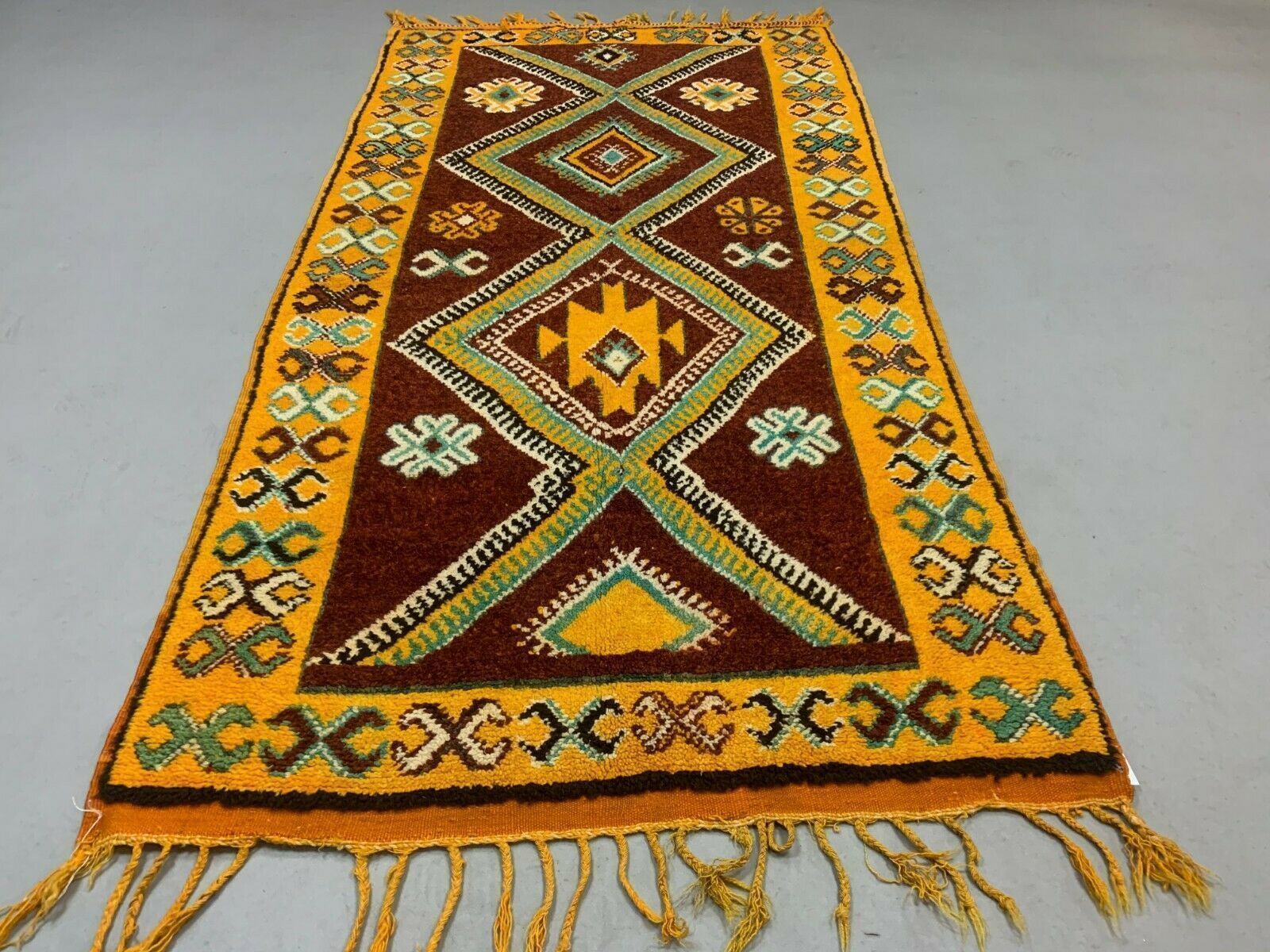 Moroccan Rug 190x102 Cm Tazenacht Berber Atlas, Tribal