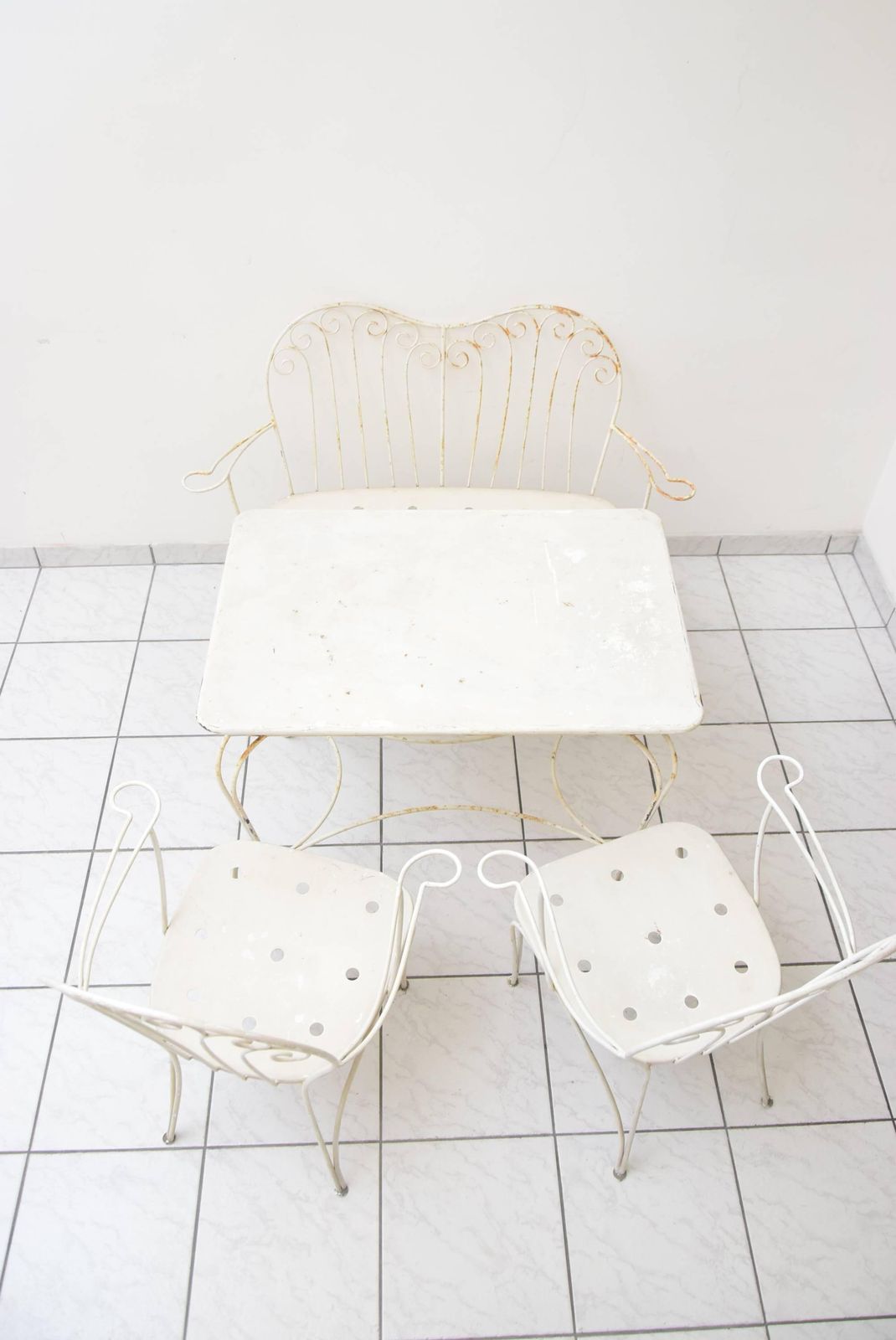 Garden Seating Group By Stanislaus Karasek & Co, 1950s, Austria photo Garden Furniture