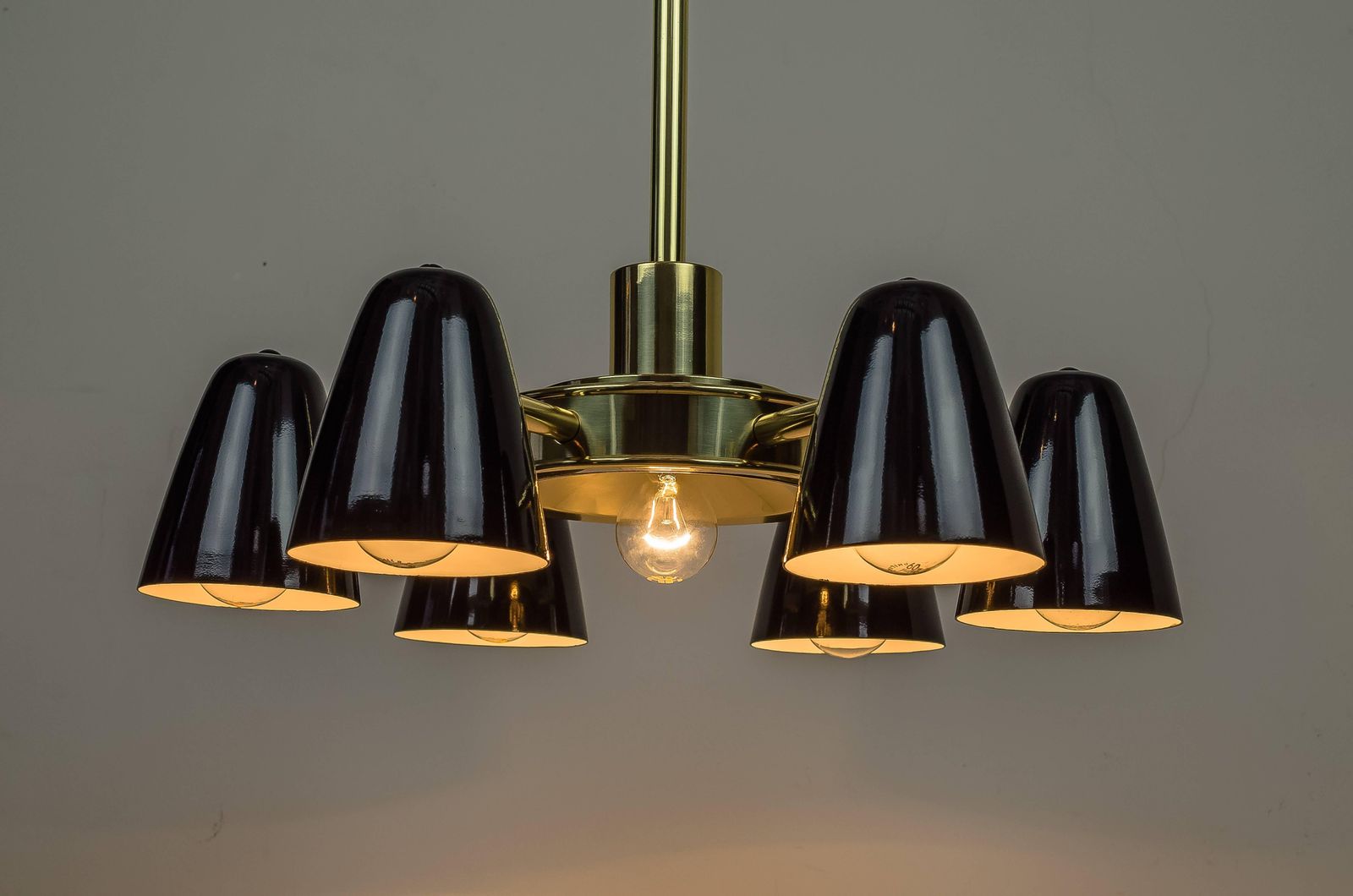 Chandelier Circa 1950s Attributed To Stilnovo photo buy