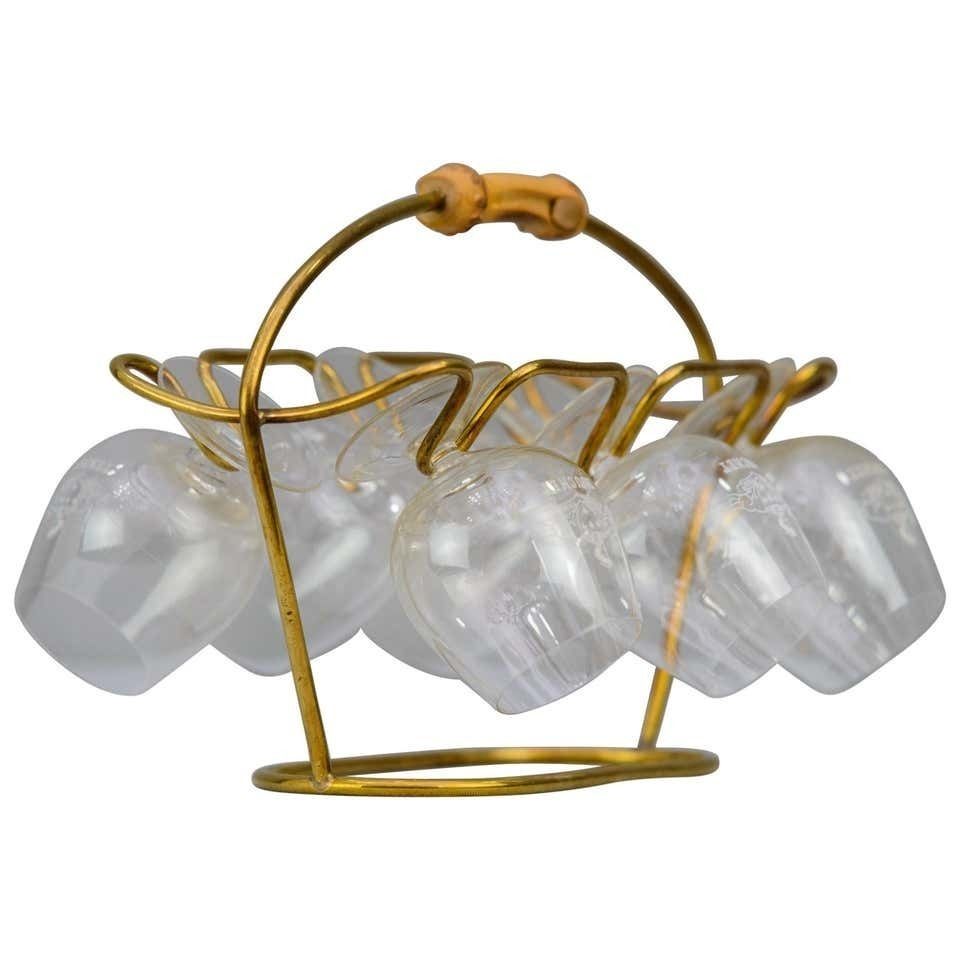 Wine Glass Holder, Circa 1950s