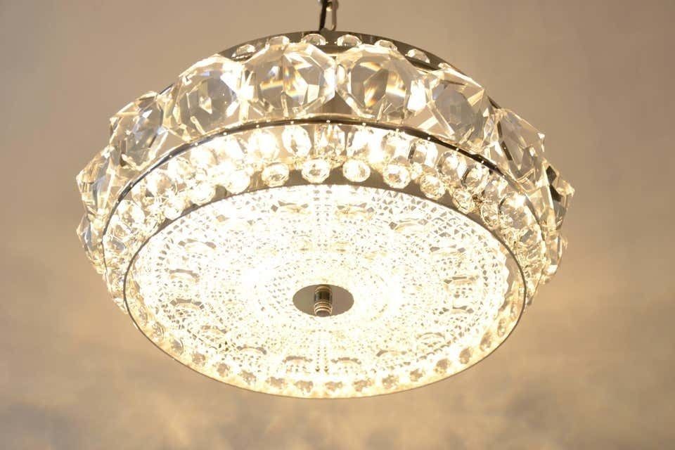 Amazing Viennese Crystal Chandelier By Bakalowits & Sohne, Austria, 1960s photo Lighting