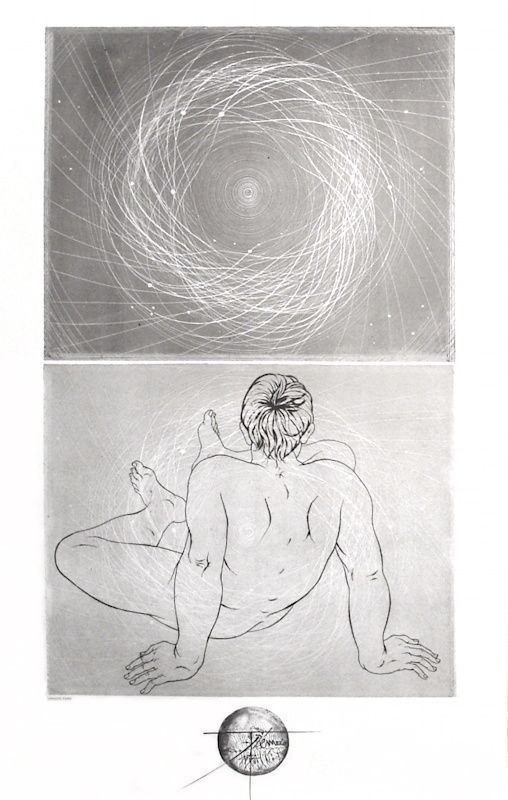 Trémois Pierre Yves   Quality Poster By Draeger   Man And The Universe 1973