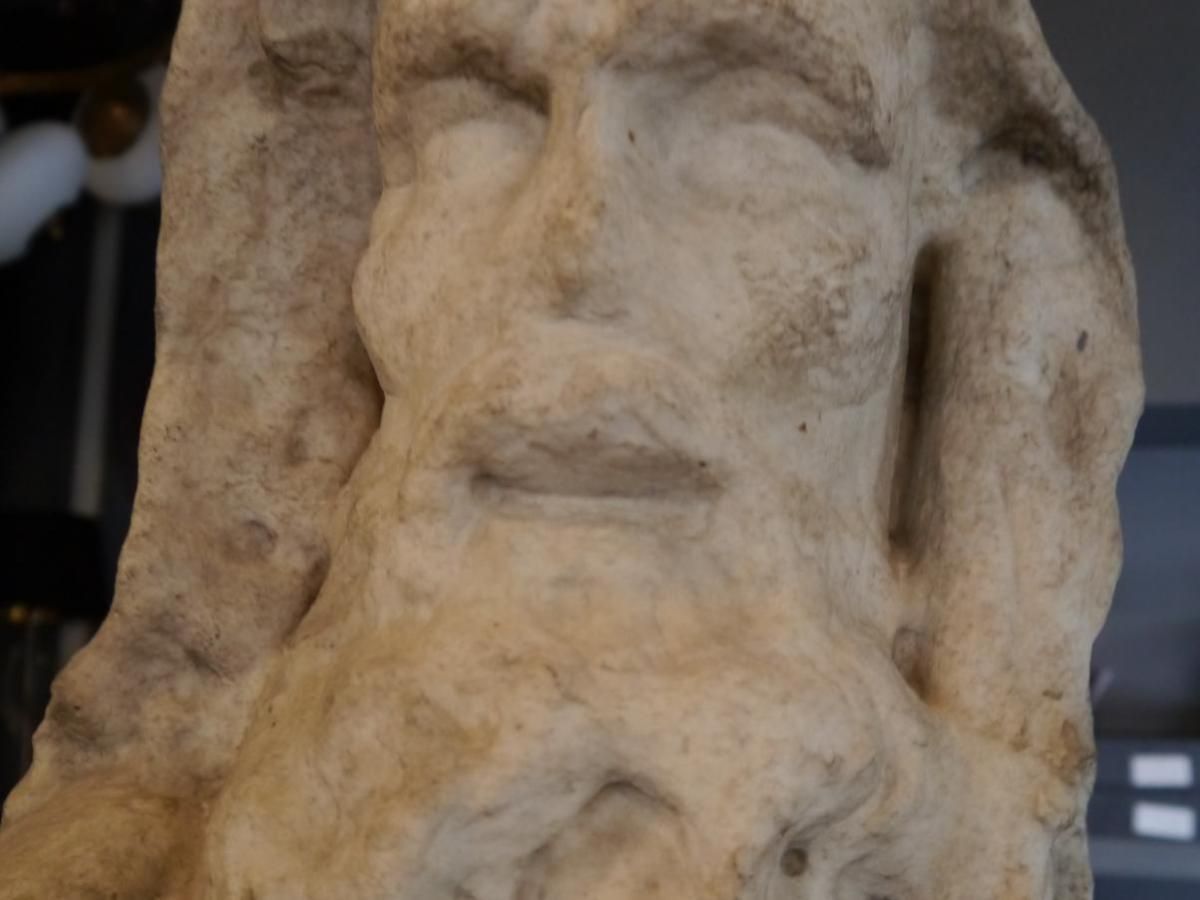 Roman Marble Bust photo furniture