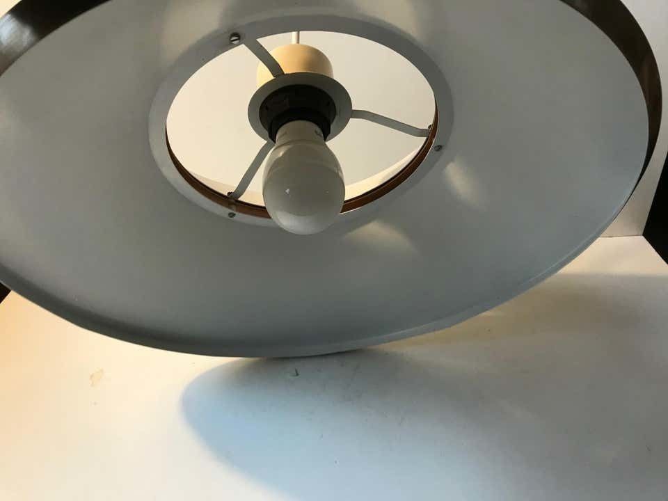 Rare Scandinavian Ceiling Light By Carl Thore For Granhaga, 1960s photo vinterior