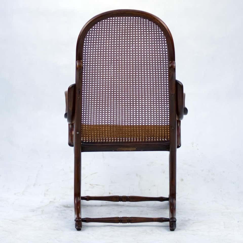 photo furniture Bentwood Cane Salonfauteuil Easy Chair Thonet No. 1, Circa 1890
