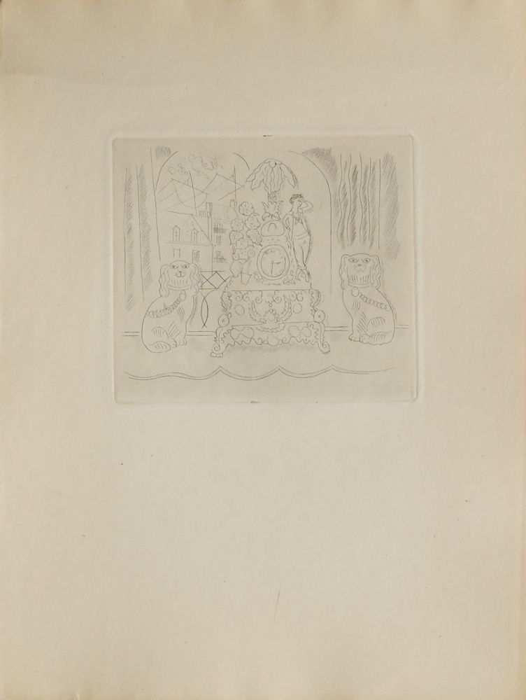 Chas Laborde Etching Illustration For Juliette Au Pays Des Hommes By Giraudoux 03