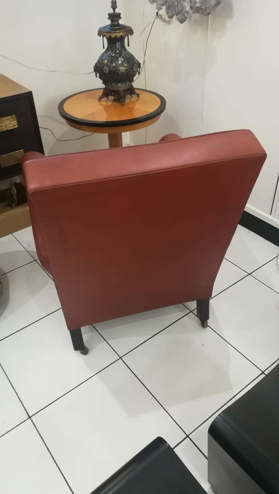 Art Deco Leather Armchair, Circa 1930 photo buy