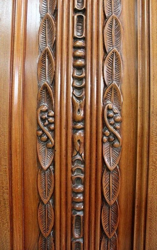 photo vintage Four Doors Regional Cabinet, In Blond Cherry, Louis XV Period   1810/1820