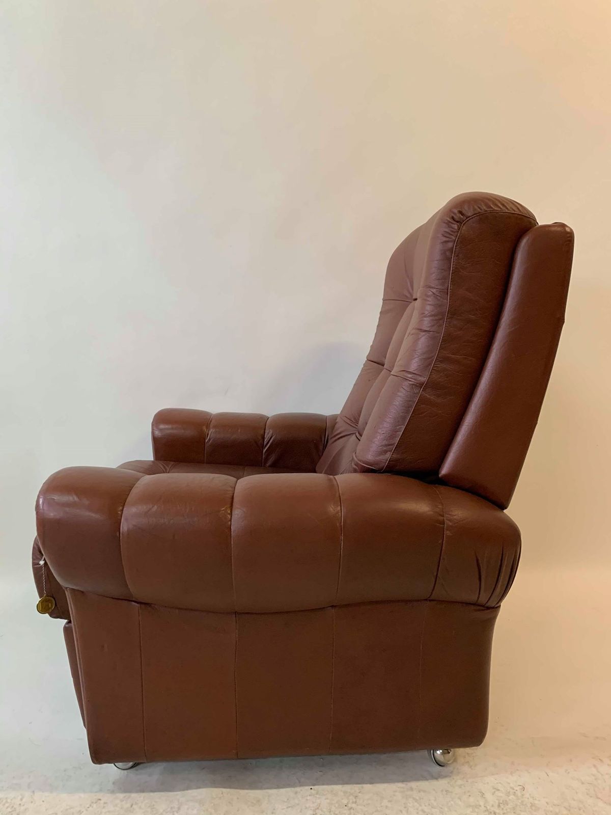 Leather Armchair   Himolla   Germany, 1970s. photo vinterior